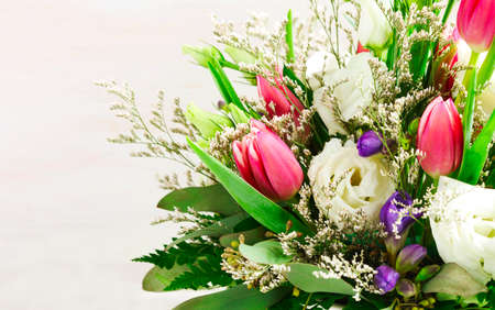 Beautiful bouquet of flowersの写真素材