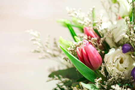 Beautiful bouquet of flowersの写真素材