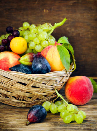 Autumn fruitsの写真素材