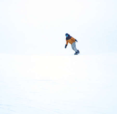 Snowboarding. Extreme winter sports.の写真素材