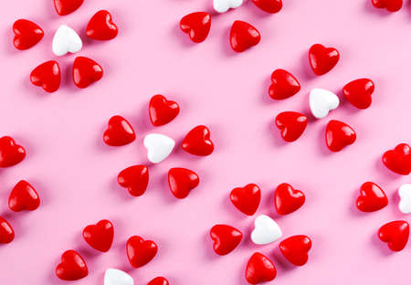Sweet heart candy. Valentine's Day concept.の写真素材