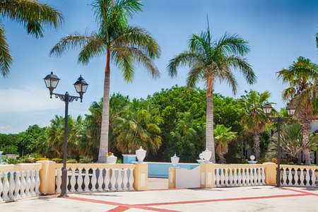 Idyllic Caribbean Resort In Cubaの写真素材