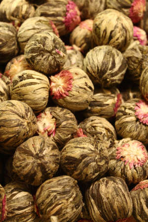 flower tea, Lychee with red plumの写真素材