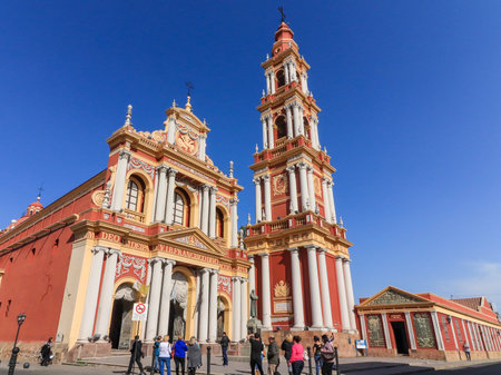 Cathedral of Cartagena, Colombiaの写真素材
