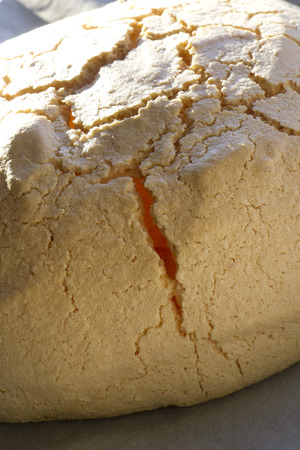 homemade pavlova in the oven of a kitchen