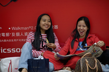 Hongkong, China, 03 December 2006: street life Hongkongのeditorial素材