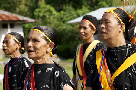 Flores-december 02. Inhabitant at Wagomenge Flores Indonesia 02-12-2012のeditorial素材