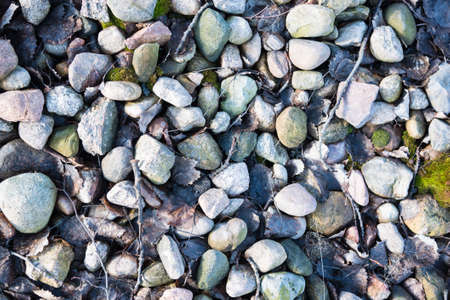 Medium size stones textureの写真素材