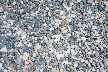 White and grey stones backgroundの写真素材