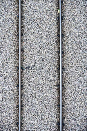 Railroad embankmentの写真素材