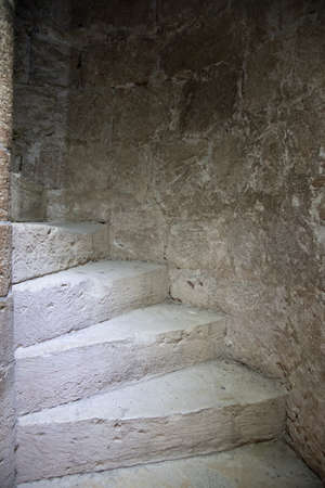 Stairs in Castleの写真素材
