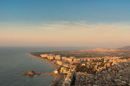 Panorama of Blanes, Spain