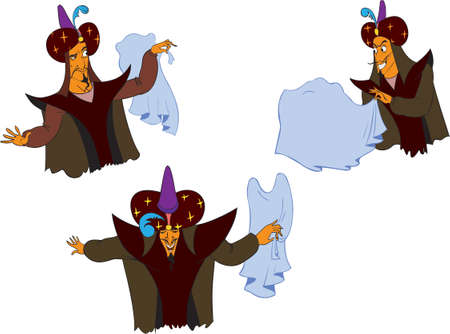 The magician will surprise you with its fun performanceのイラスト素材