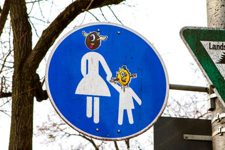strange signの写真素材