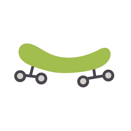 vector transport skateboardのイラスト素材