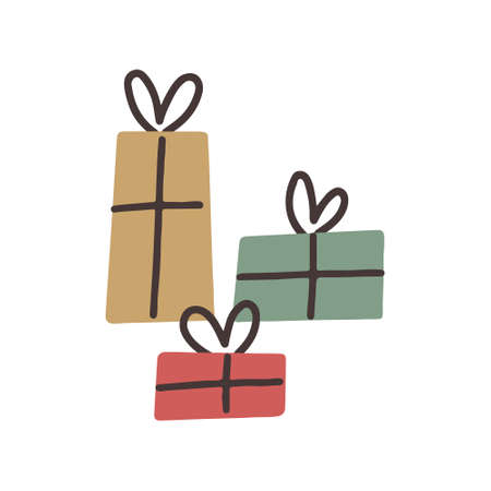 Christmas giftsのイラスト素材