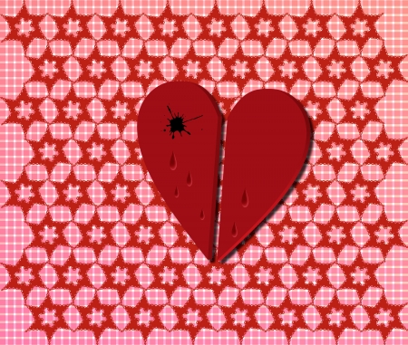 Heart Tearsの写真素材