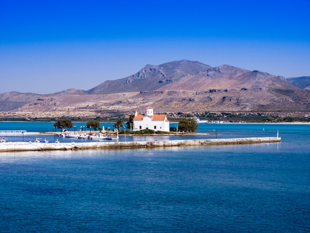 A Orthodox church at the Elafonisos Island