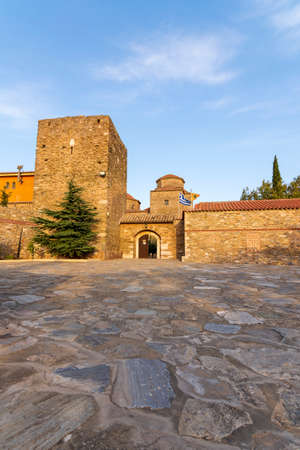 View of Orthodox Holy Monastery of Pantokrator-Tao Ntaou Penteli