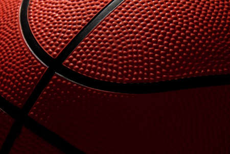 the ball to the basketballの写真素材