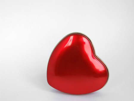 red hearts against white backgroundの写真素材