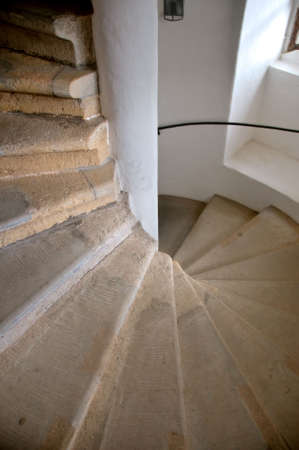 old stone stairsの写真素材