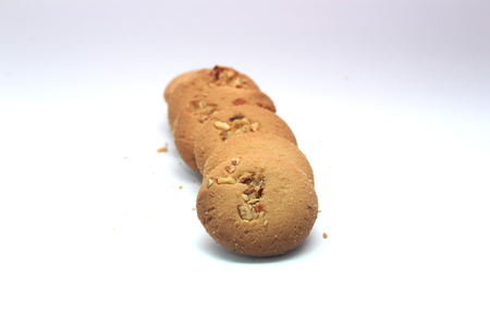 honey cookiesの写真素材