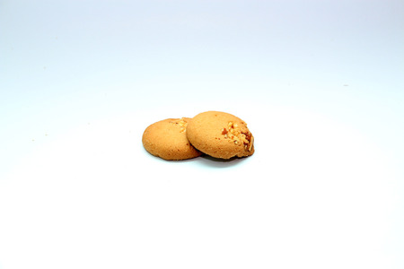 honey cookiesの写真素材