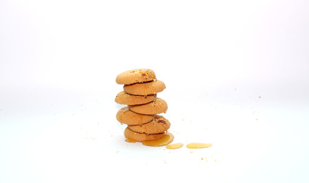 honey cookieの写真素材