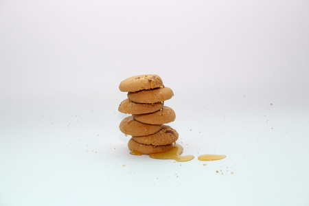 honey cookieの写真素材