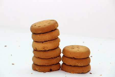 cumin cookiesの写真素材