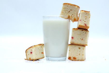 fruit cakeの写真素材