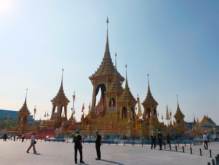 Royal Crematorium of King Rama IXの素材