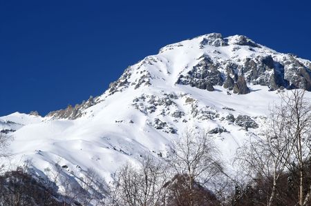 Caucasus Mountains. Dombaj.の写真素材