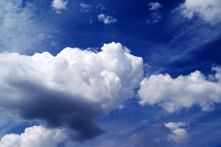 Cloudscape backgroundの写真素材
