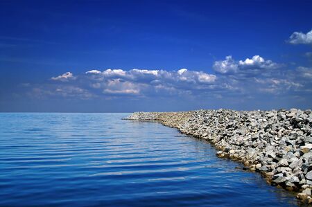 Sky and sea