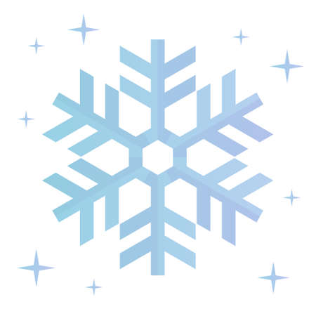 Crystal of snowのイラスト素材