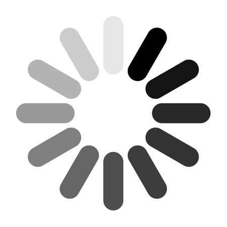 Download sign. Load icon. Load system. Data load. Loading bar.のイラスト素材