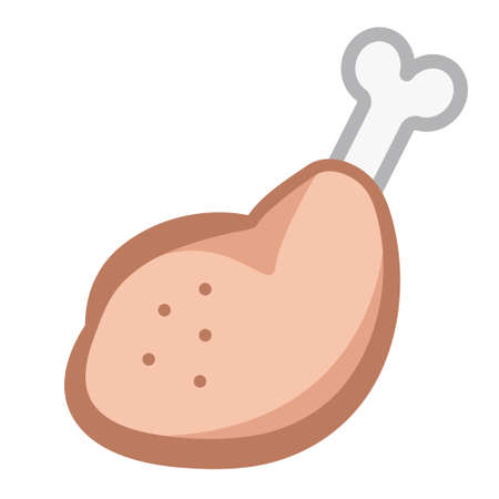 Illustration of chickenのイラスト素材