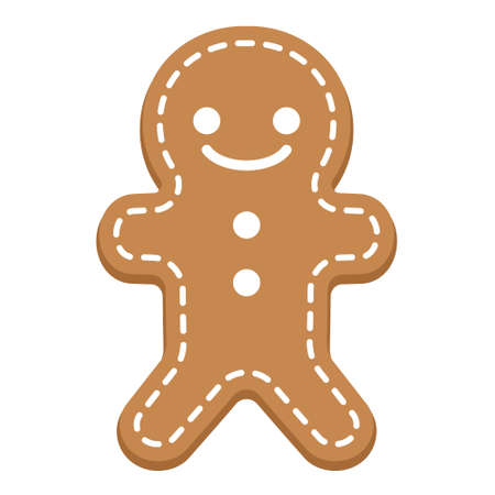 Illustration of Ginger Man Cookie