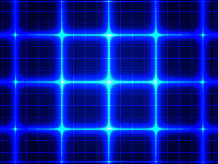 Abstract blue fractal backgroundのイラスト素材