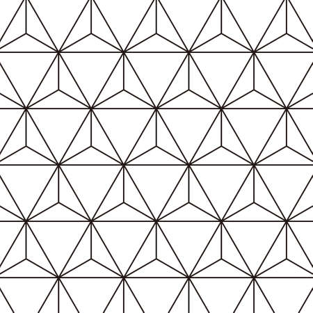 Abstract geometric pattern with linesのイラスト素材