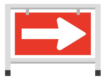 Vector illustration of arrow signsのイラスト素材