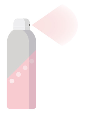 Vector illustration of deodorant sprayのイラスト素材