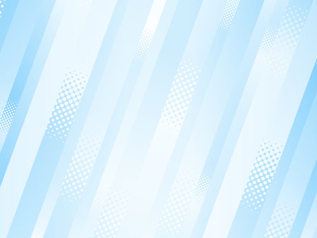 Right-sloping blue geometric vector illustration backgroundのイラスト素材