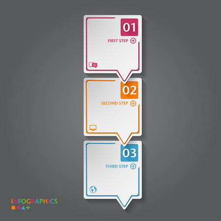 Number Banners Template  Graphic or website layoutのイラスト素材