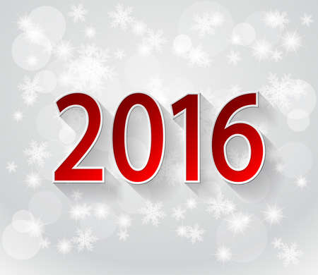 Happy new year 2016 background. Vector for designのイラスト素材