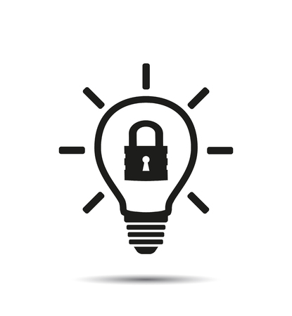 Patent Icon, Intellectual property vectorのイラスト素材
