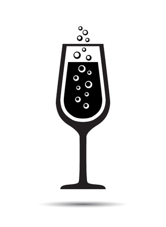 Wine glass Icon symbolのイラスト素材