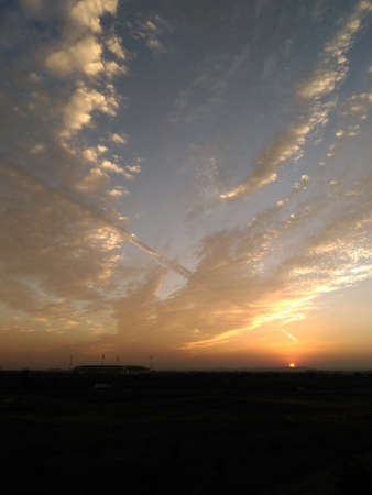 Sunset Skyの写真素材